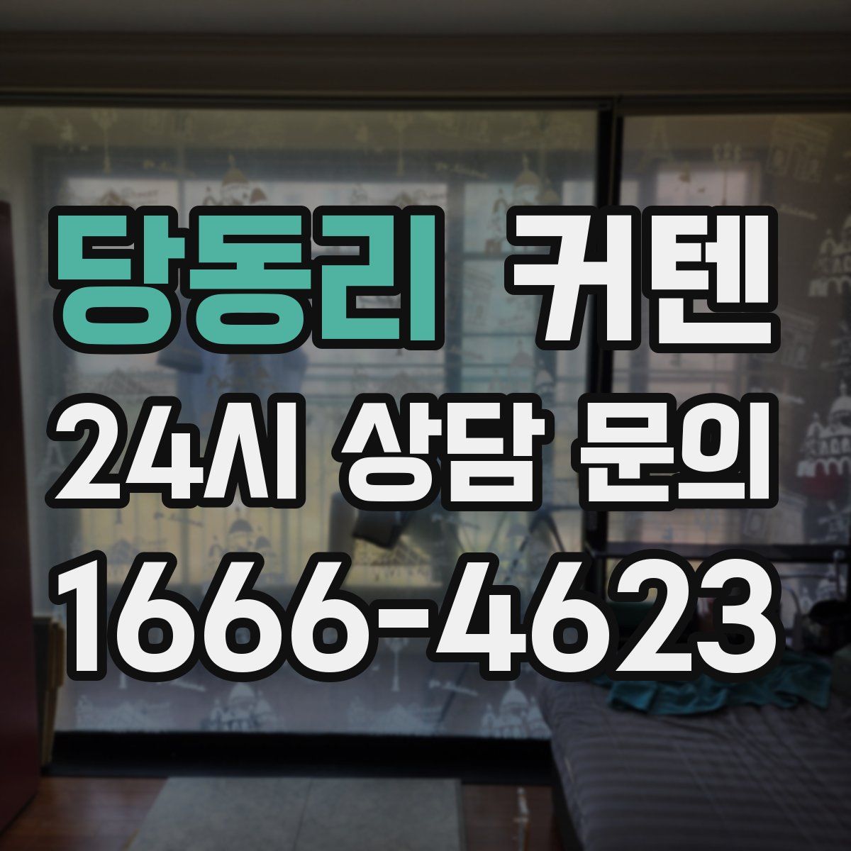 당동리 커텐