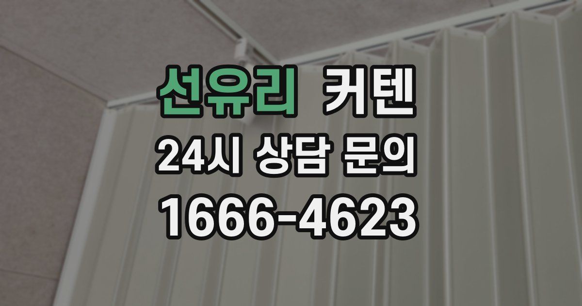 선유리 커텐