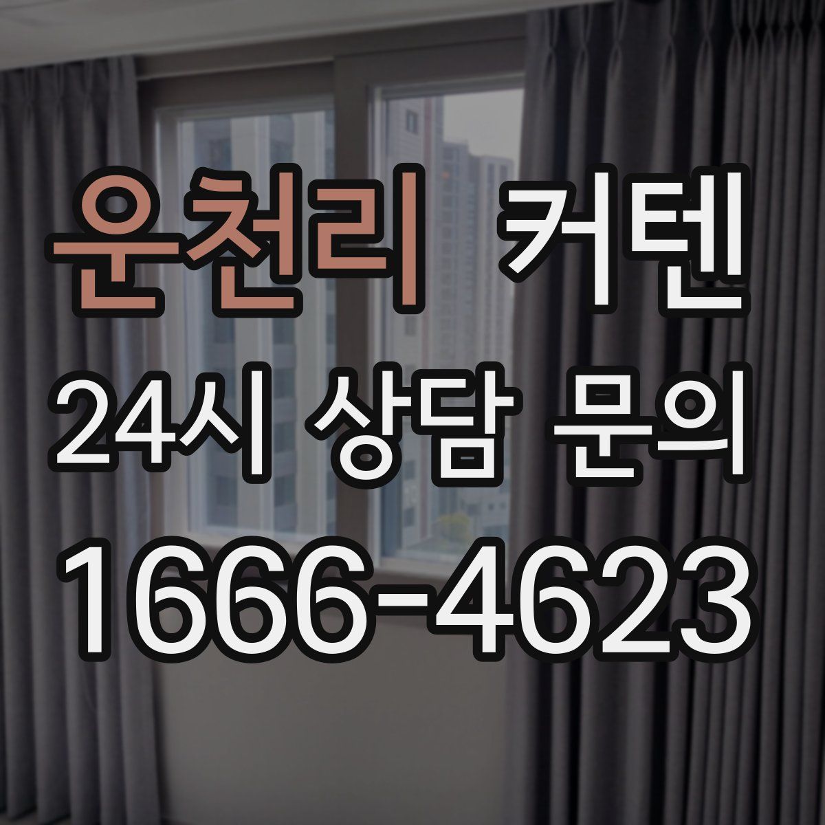 운천리 커텐