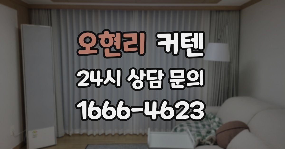 오현리 커텐