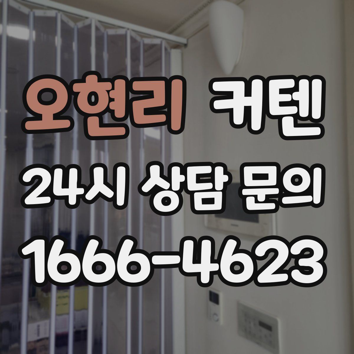 오현리 커텐