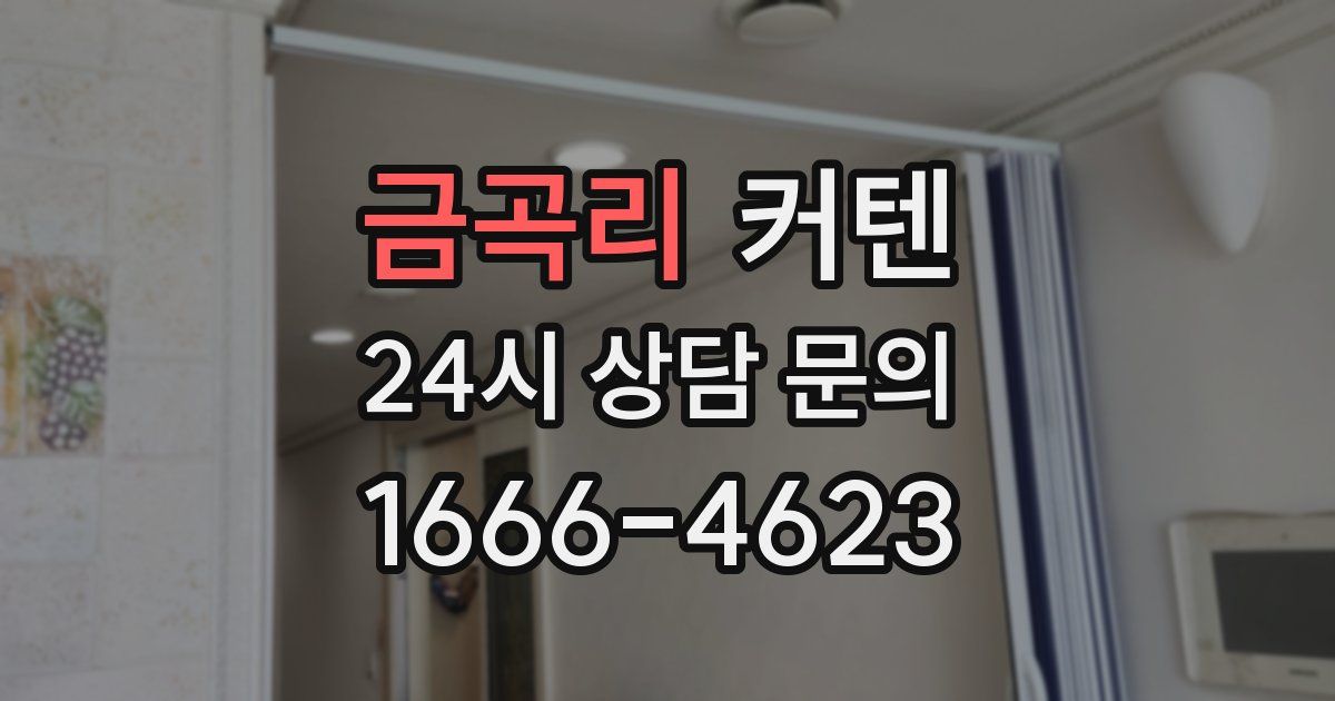금곡리 커텐
