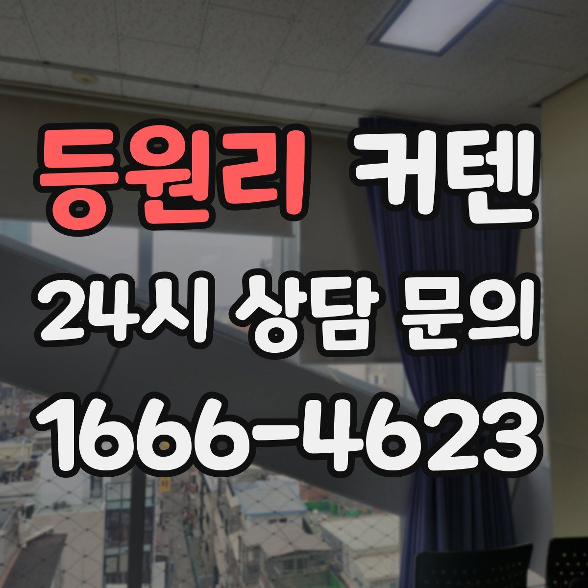 등원리 커텐