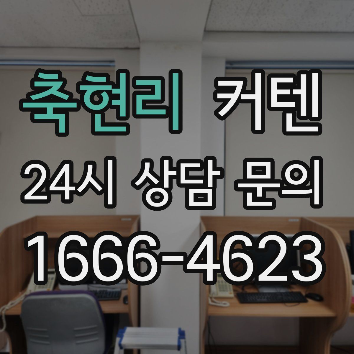 축현리 커텐