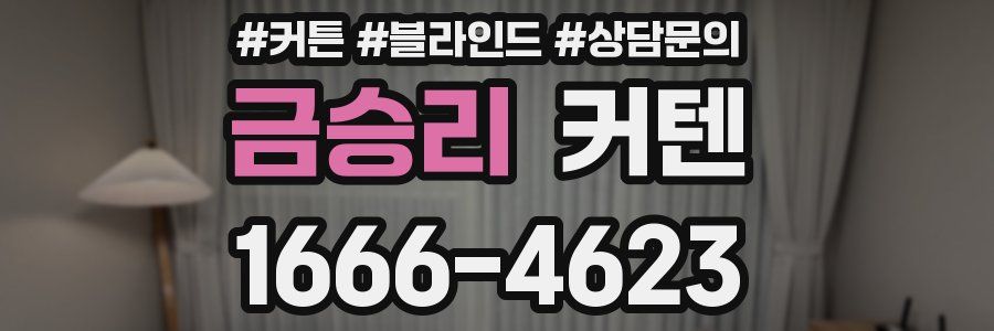 금승리 커텐