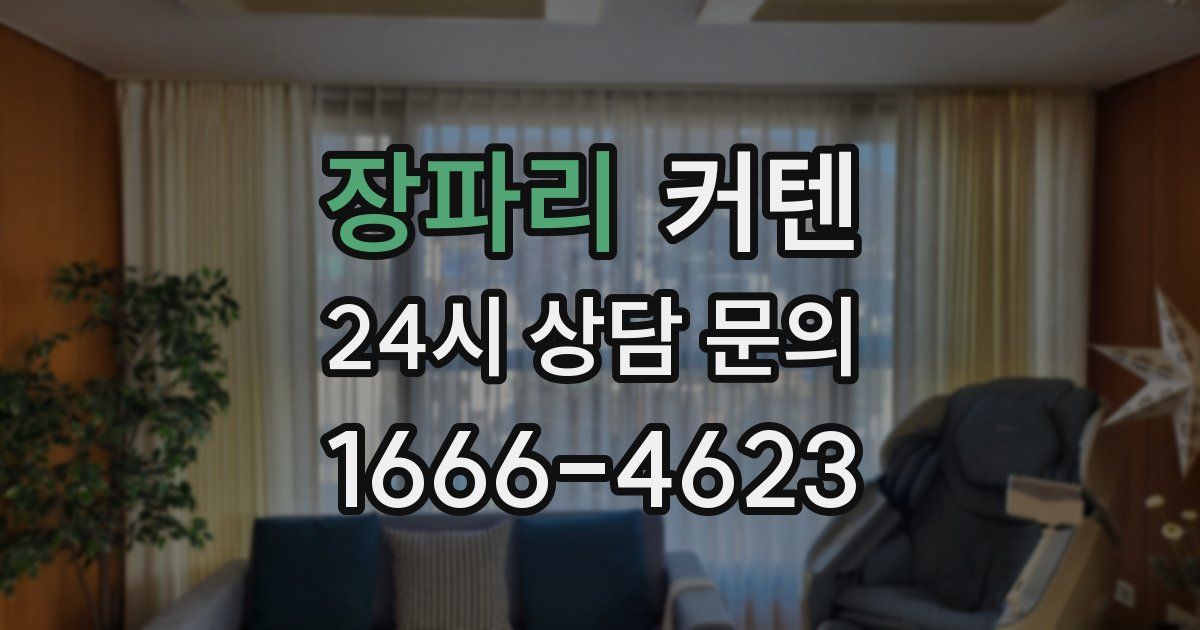 장파리 커텐