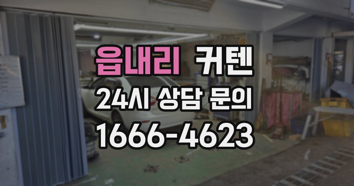 읍내리 커텐
