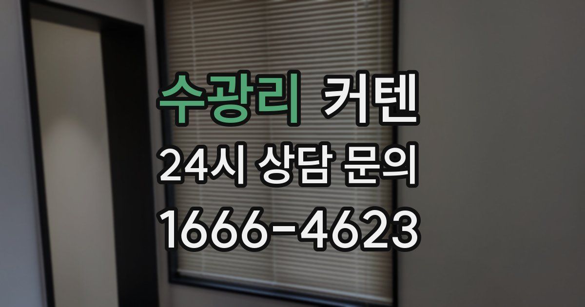 수광리 커텐