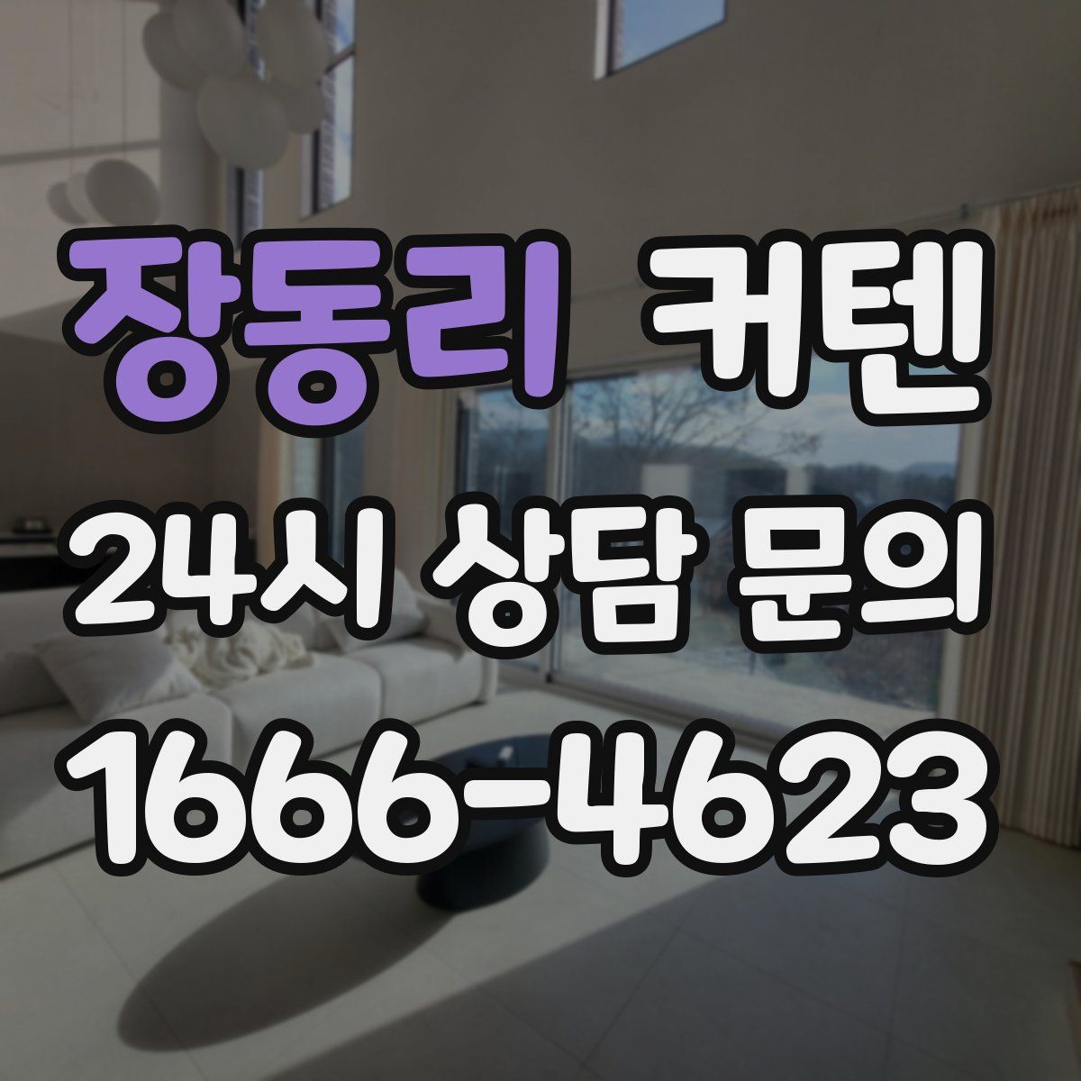 장동리 커텐