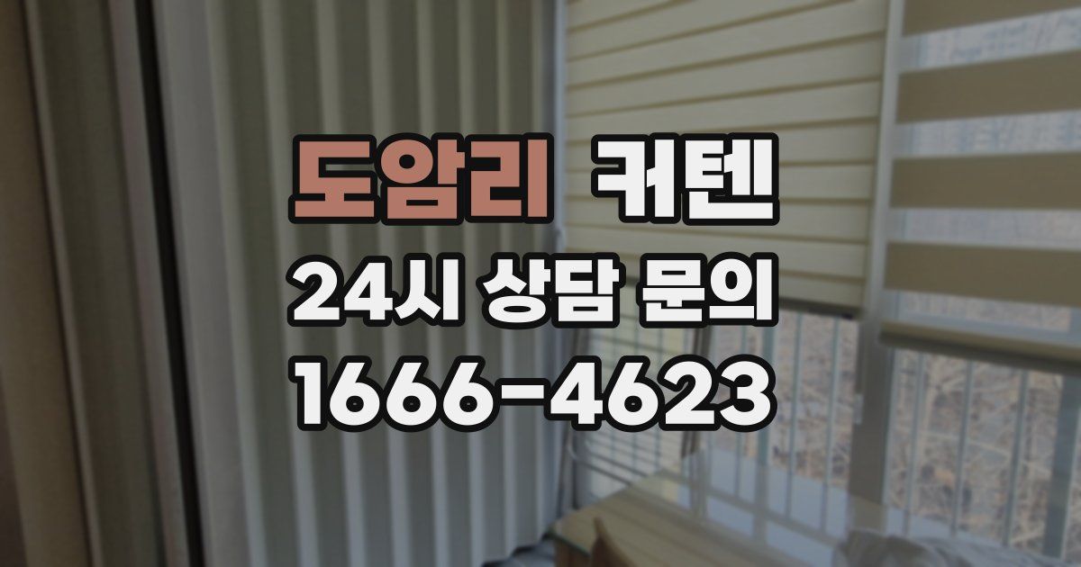 도암리 커텐