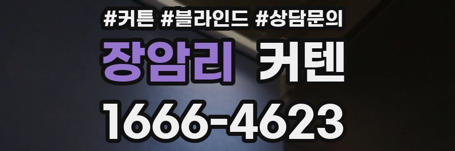 장암리 커텐