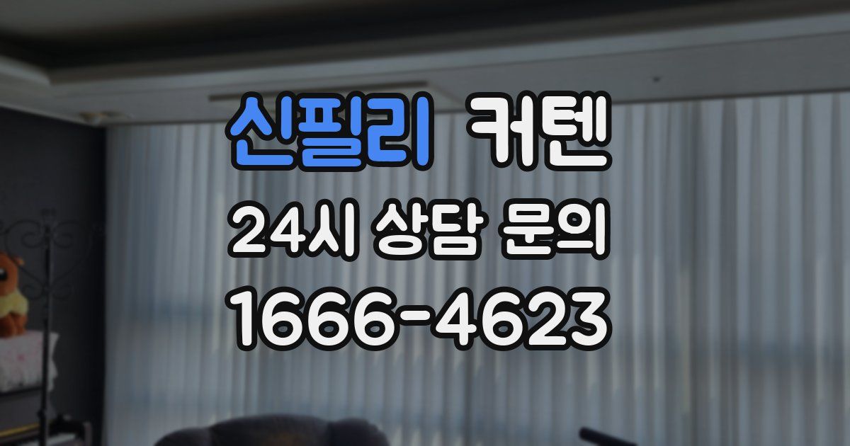 신필리 커텐