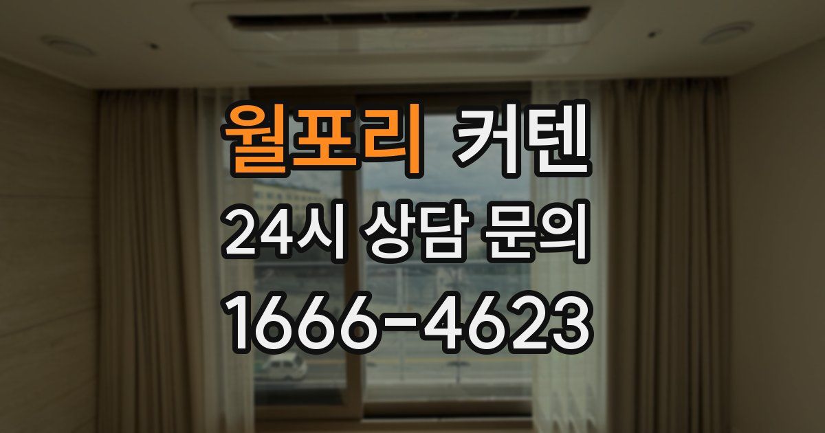월포리 커텐