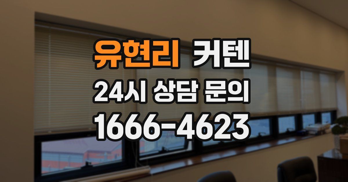 유현리 커텐