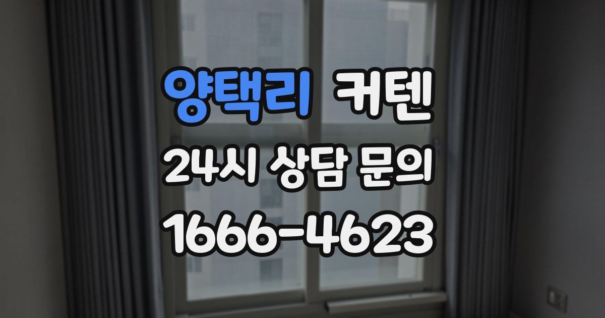 양택리 커텐