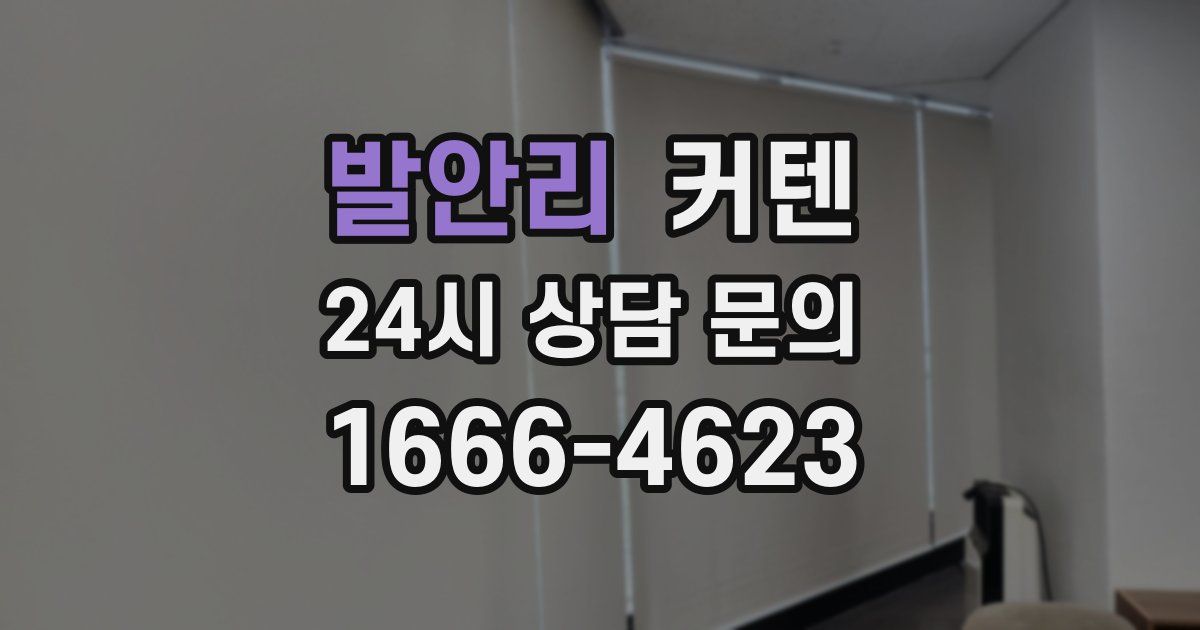 발안리 커텐