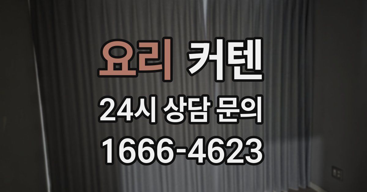 요리 커텐