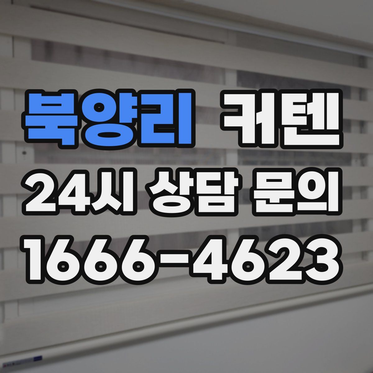 북양리 커텐