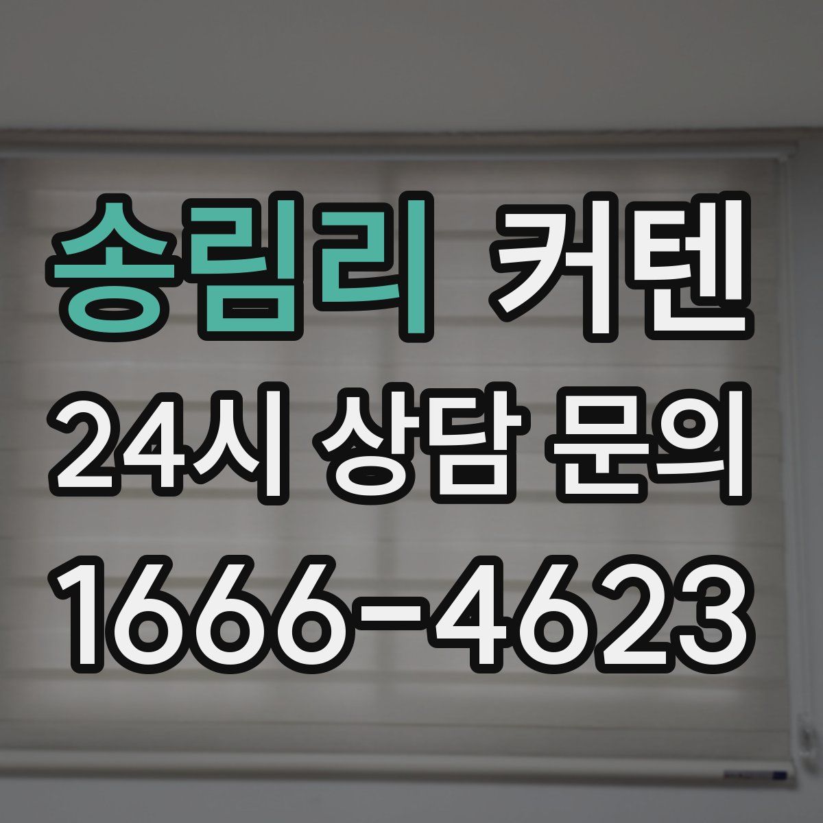 송림리 커텐