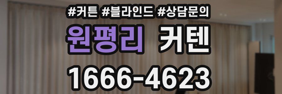 원평리 커텐