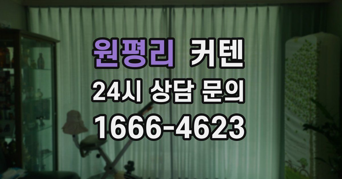 원평리 커텐