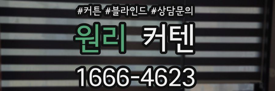 원리 커텐