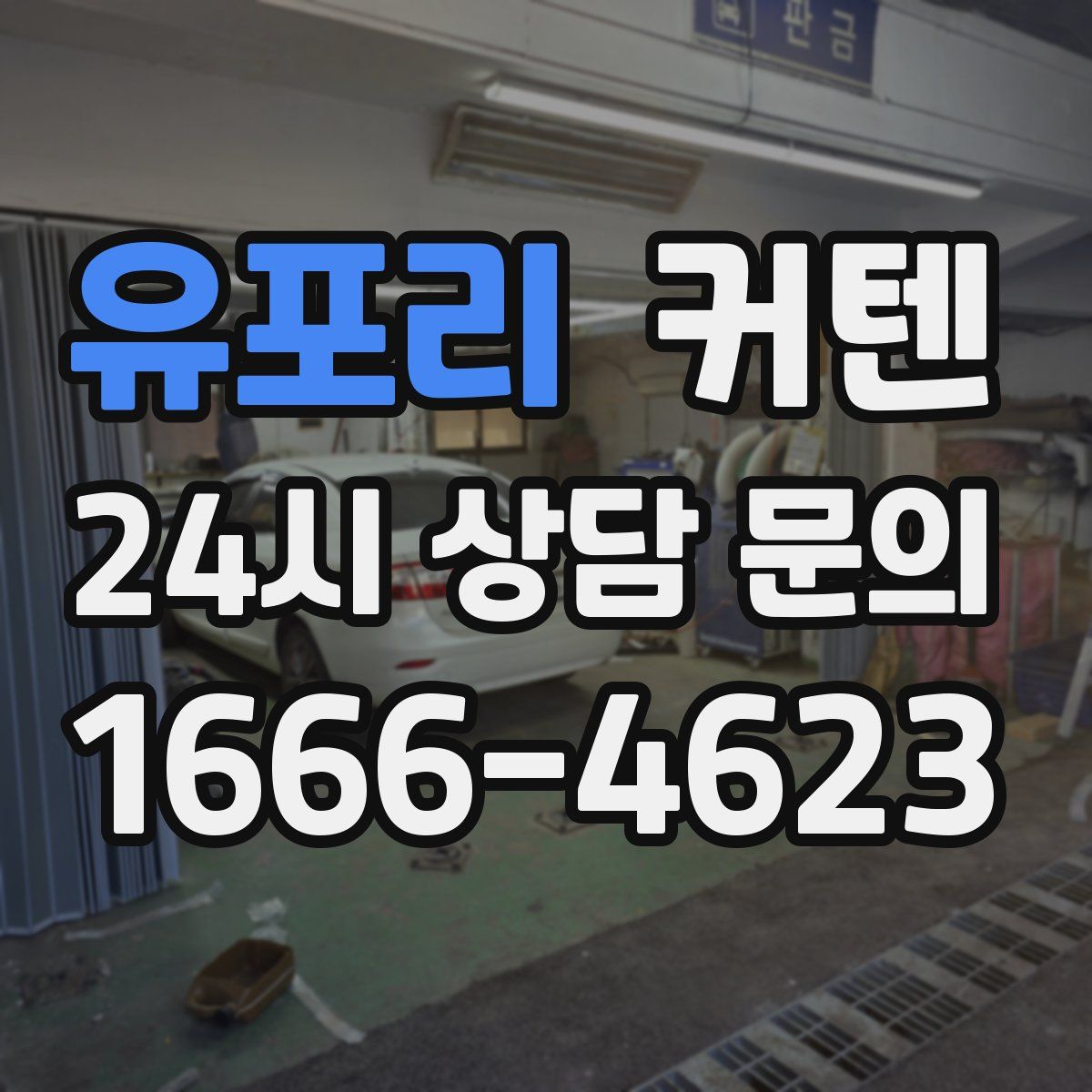 유포리 커텐