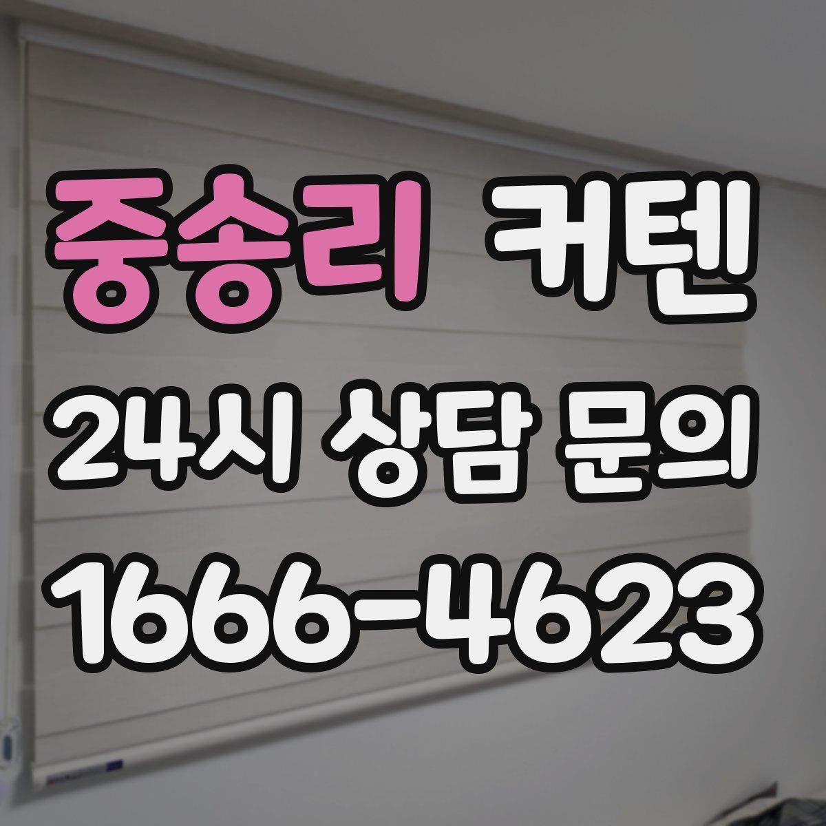 중송리 커텐