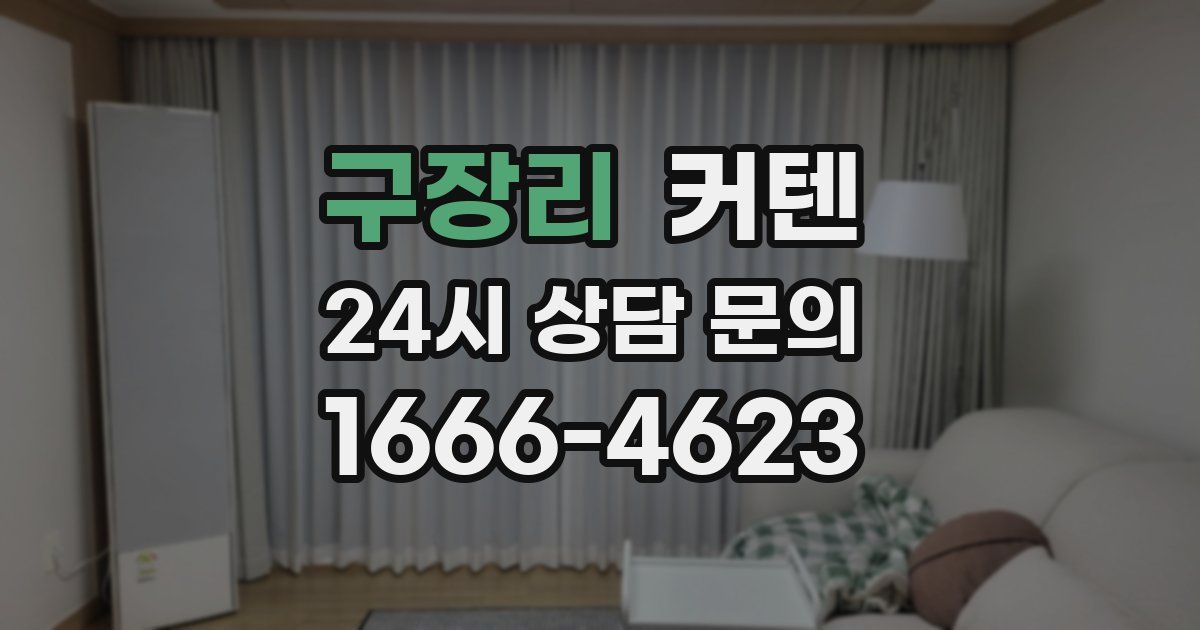 구장리 커텐