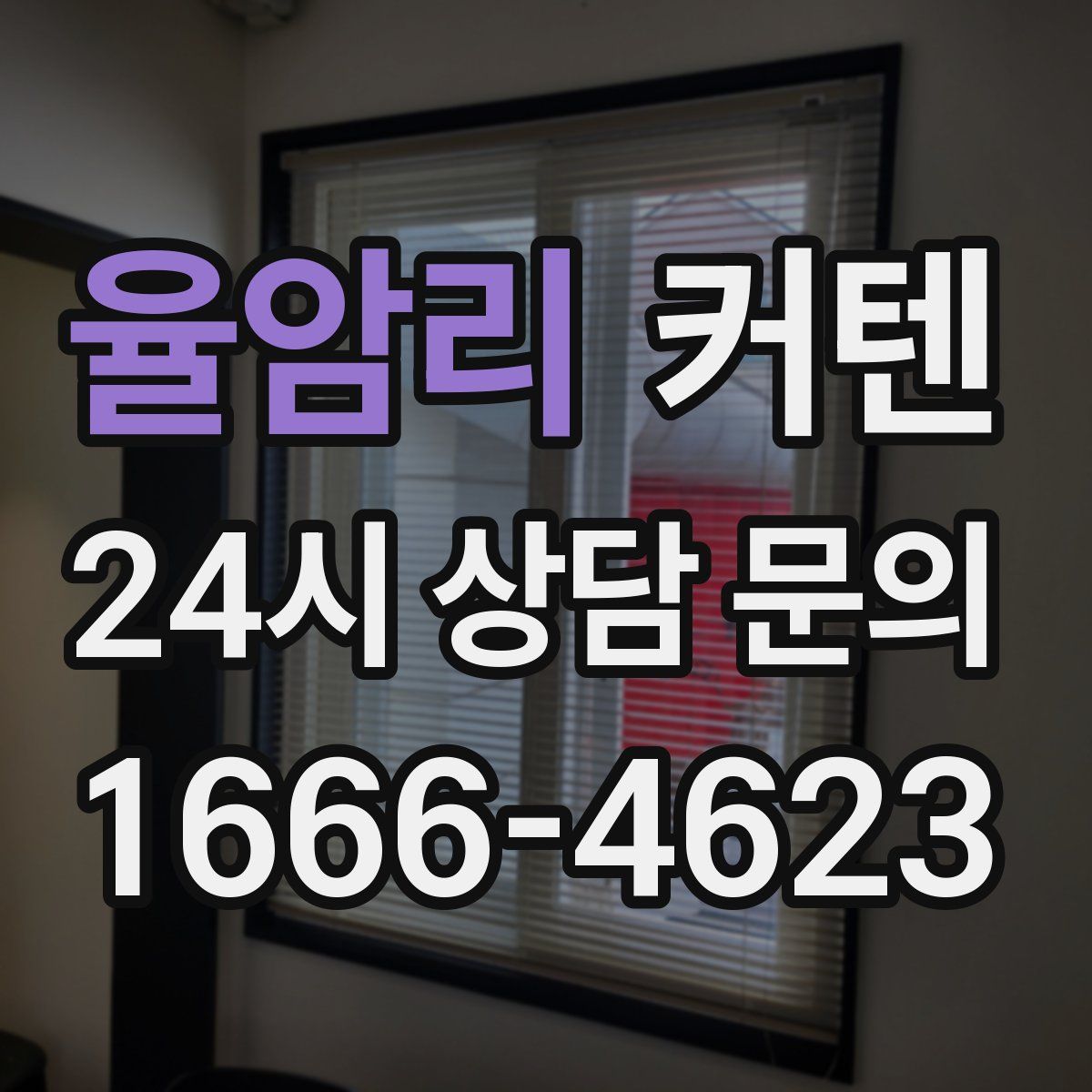 율암리 커텐
