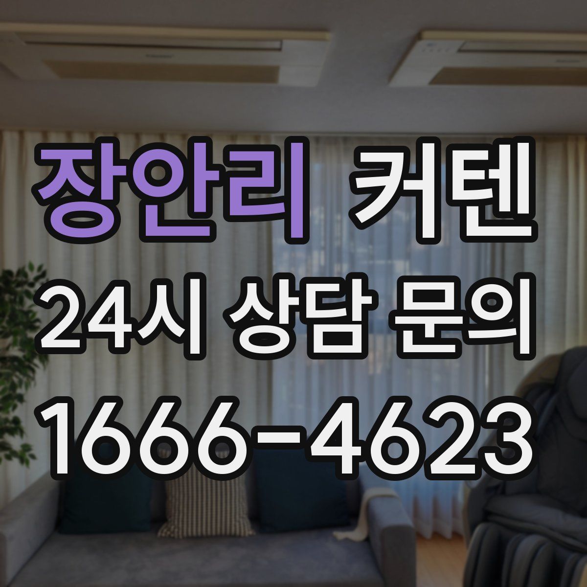 장안리 커텐