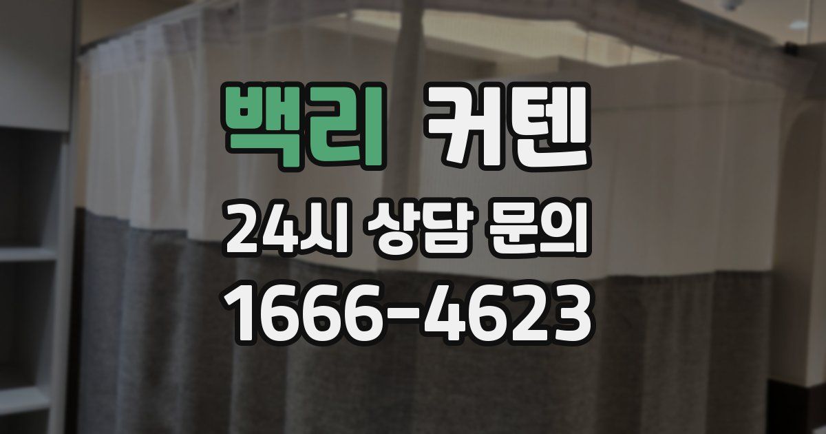 백리 커텐