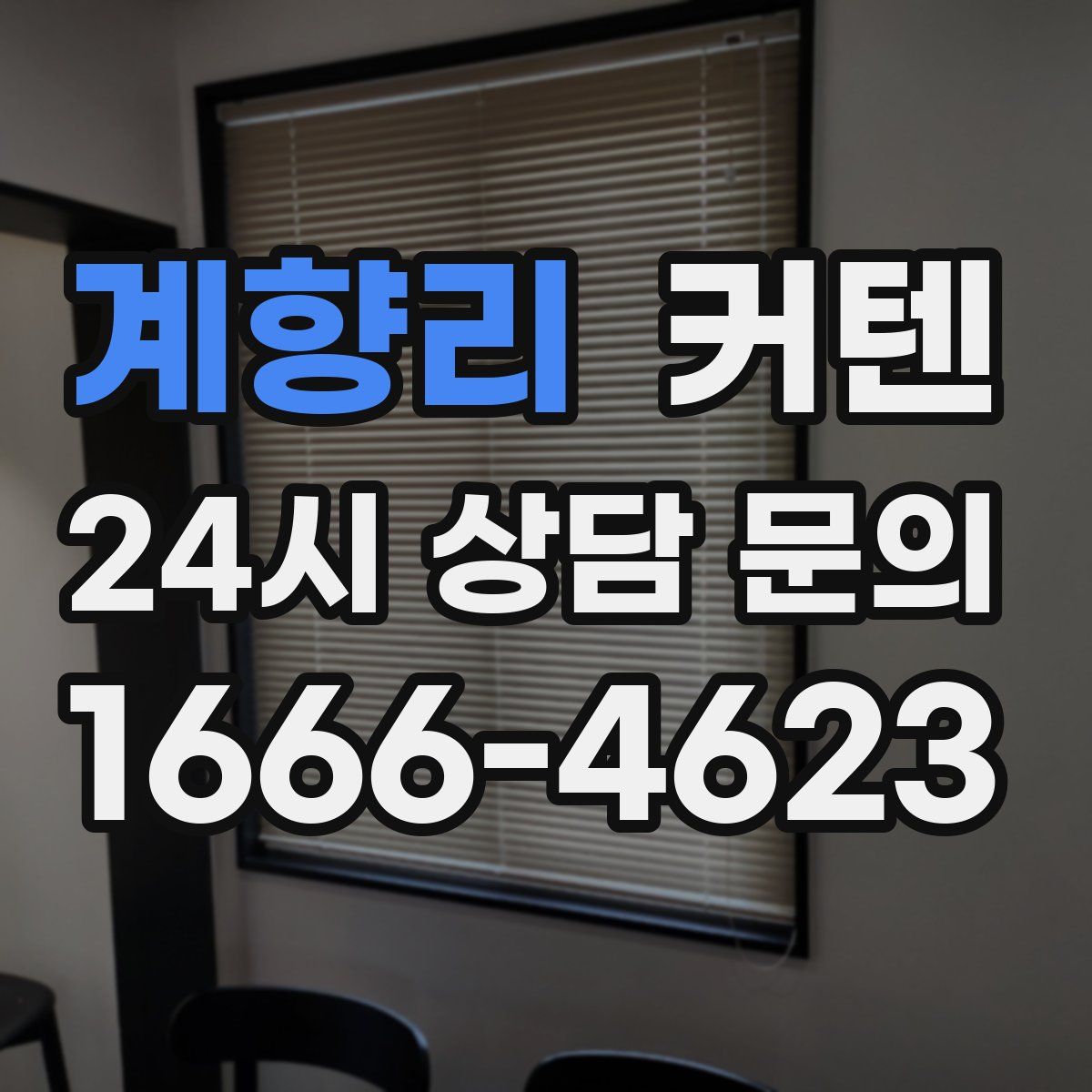 계향리 커텐