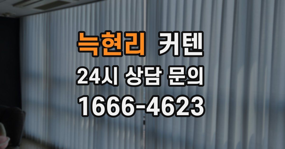 늑현리 커텐