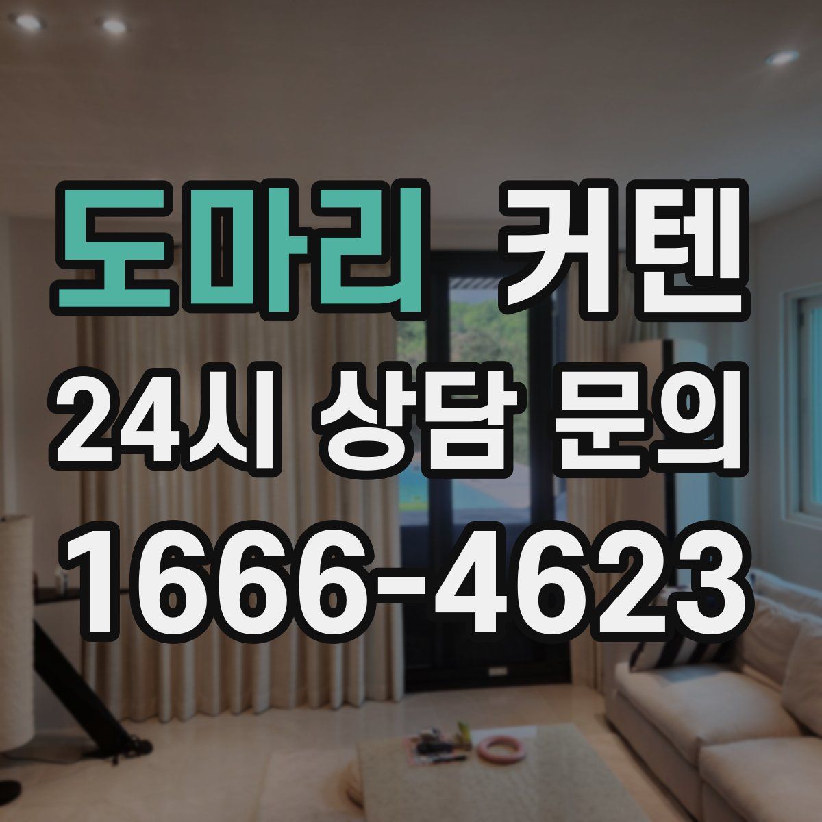 도마리 커텐