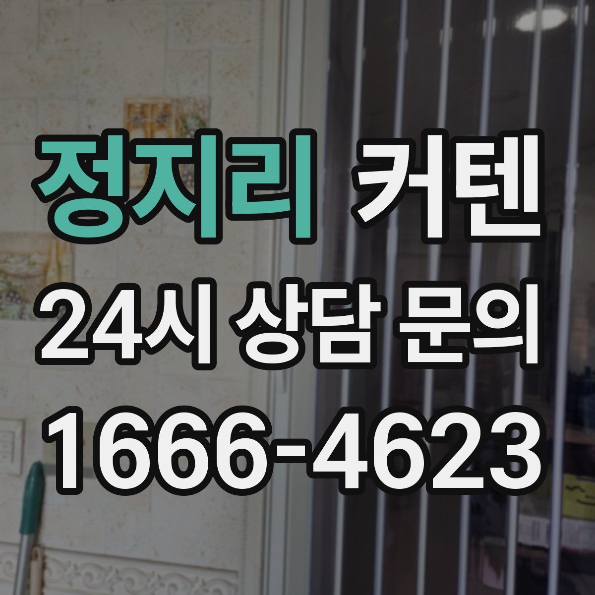정지리 커텐