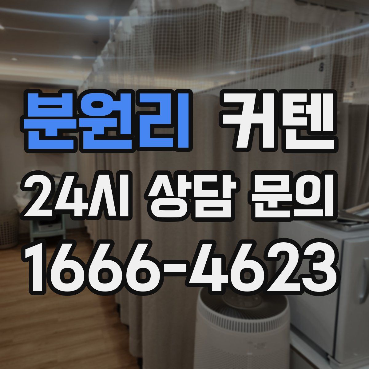 분원리 커텐