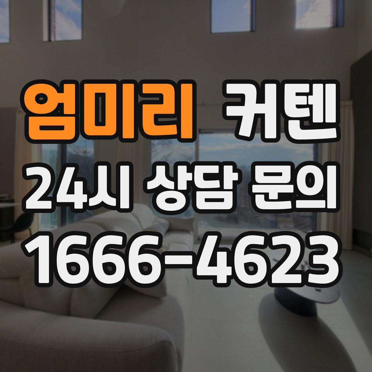 엄미리 커텐