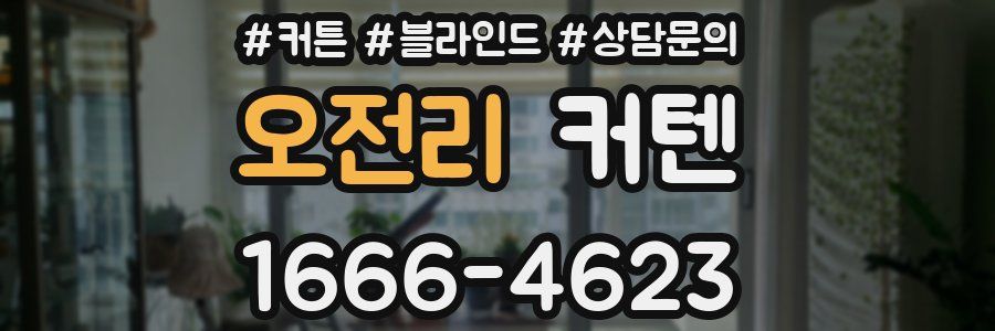 오전리 커텐