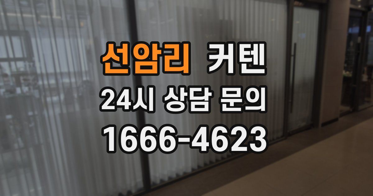 선암리 커텐