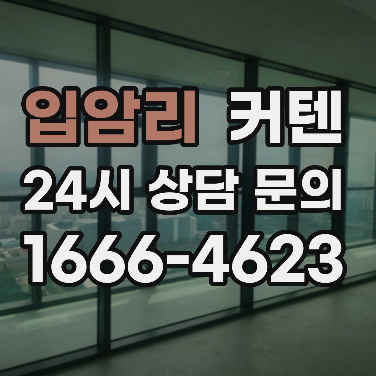 입암리 커텐