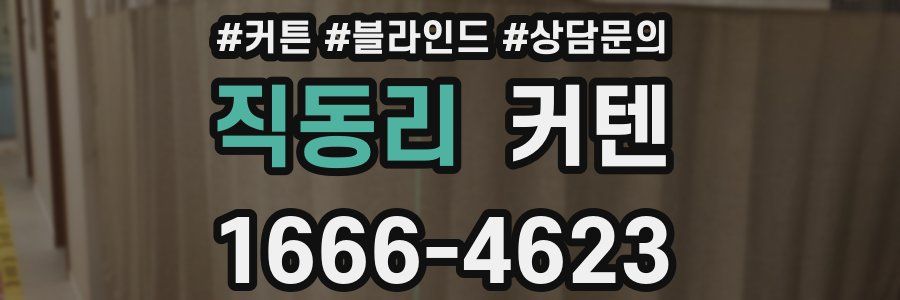직동리 커텐