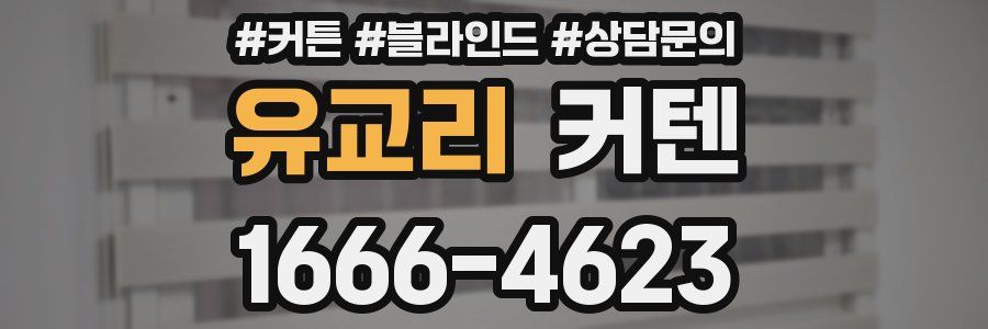 유교리 커텐