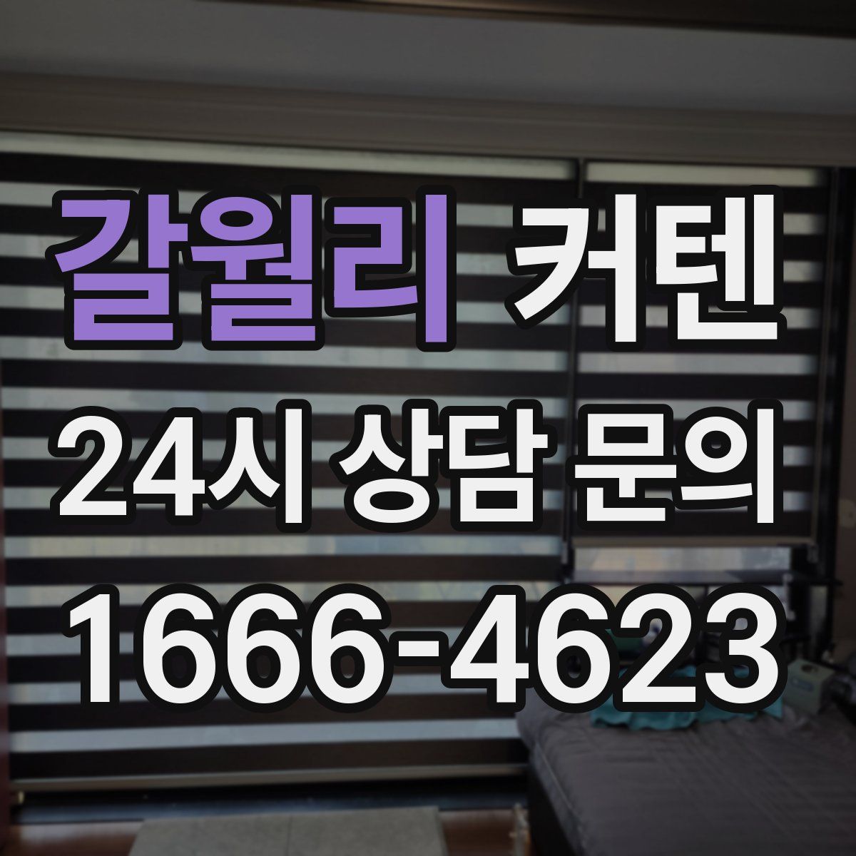 갈월리 커텐