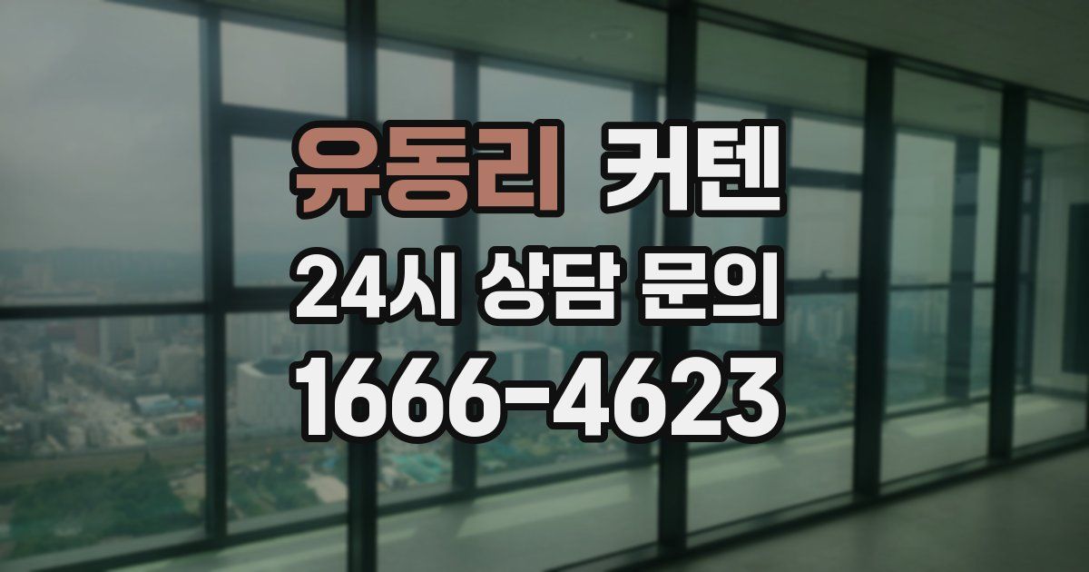 유동리 커텐