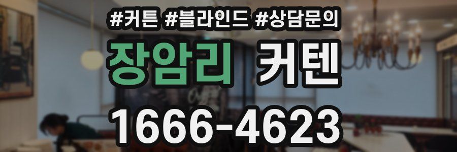 장암리 커텐