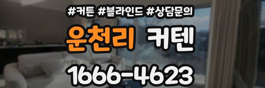 운천리 커텐