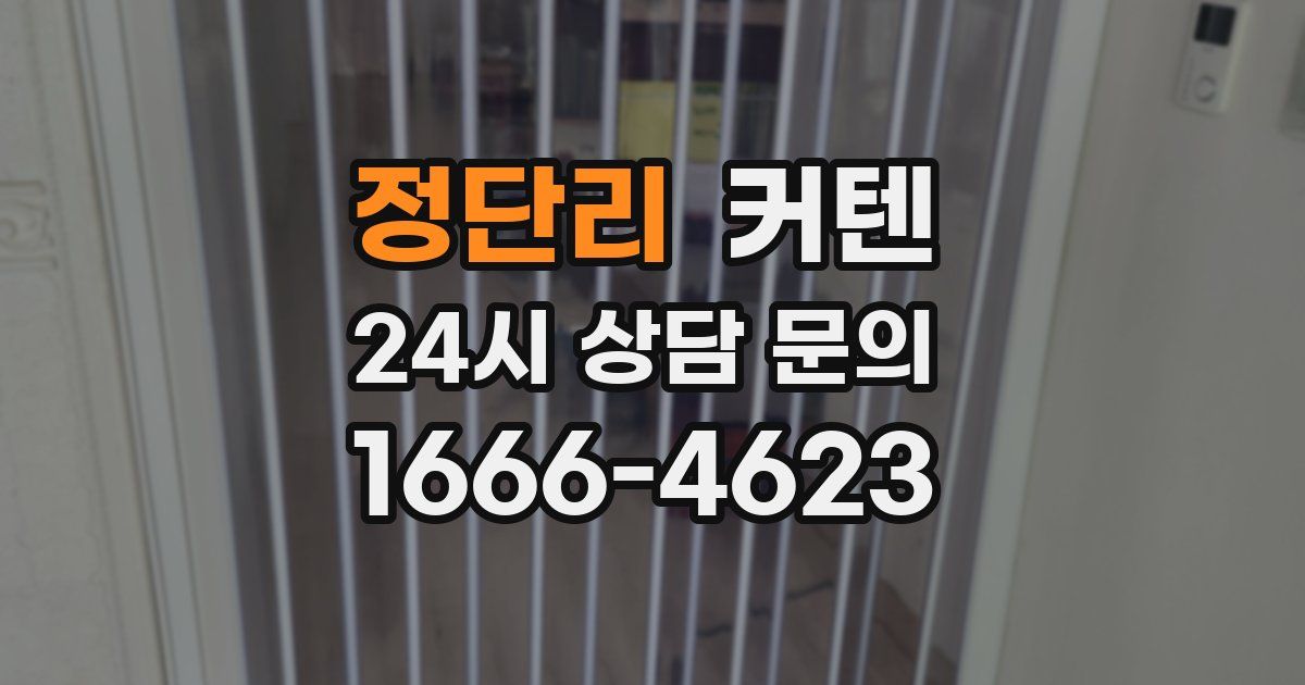 정단리 커텐