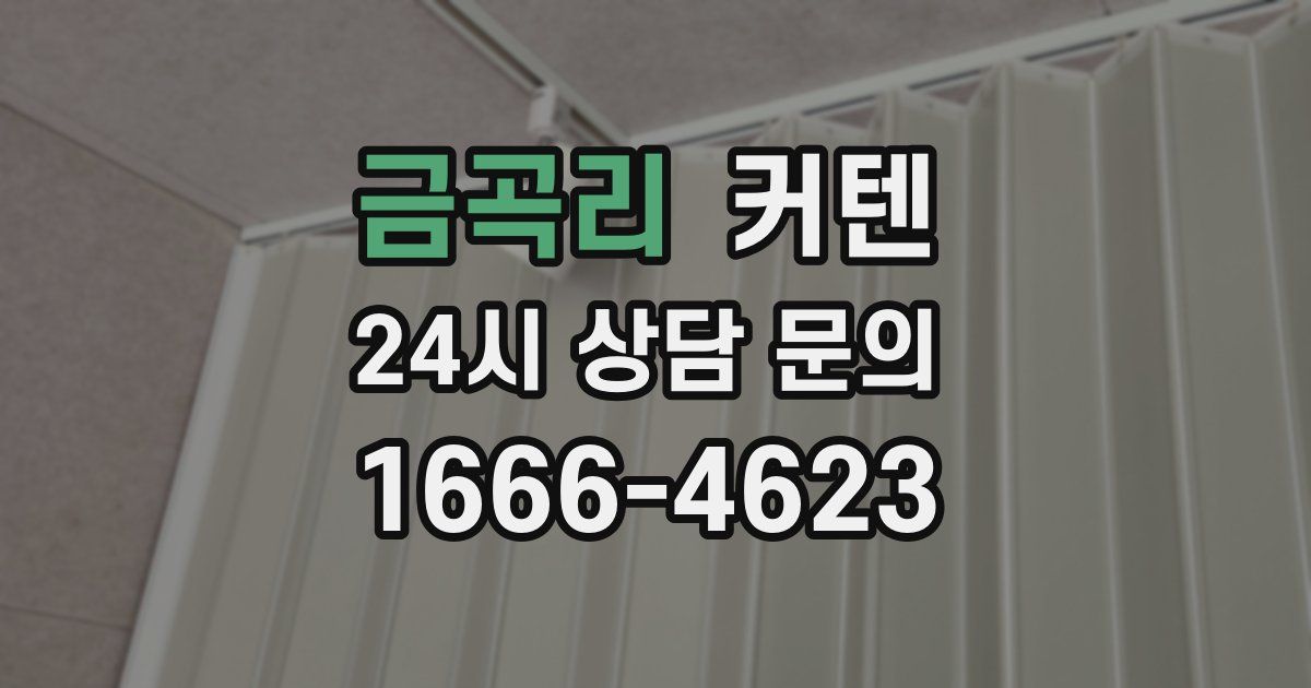 금곡리 커텐