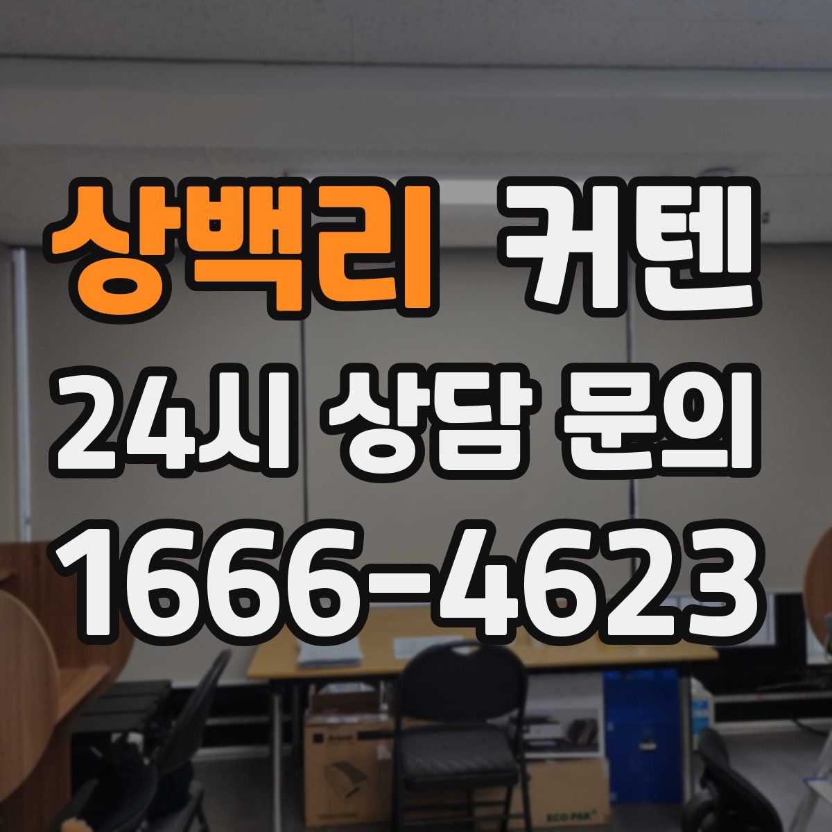 상백리 커텐